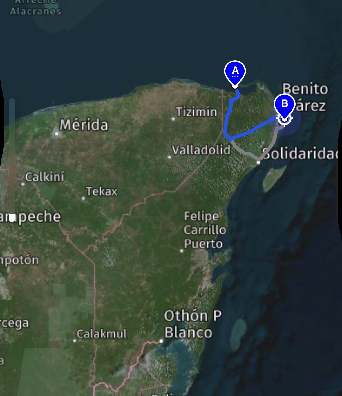 Von Holbox nach Cancun